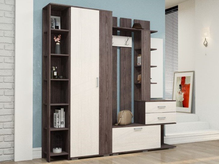 Модульная прихожая Бриз